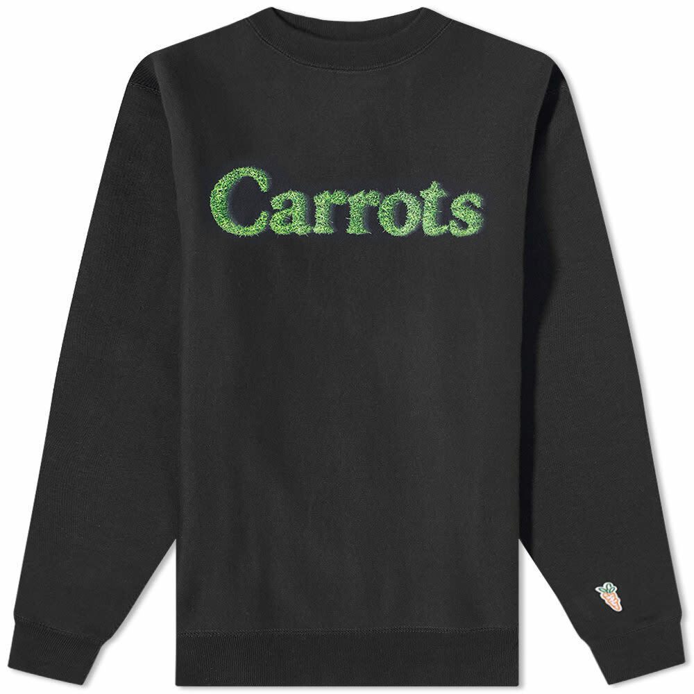 Carrots by Anwar Carrots Grass Wordmark Crew Sweat Carrots by Anwar Carrots