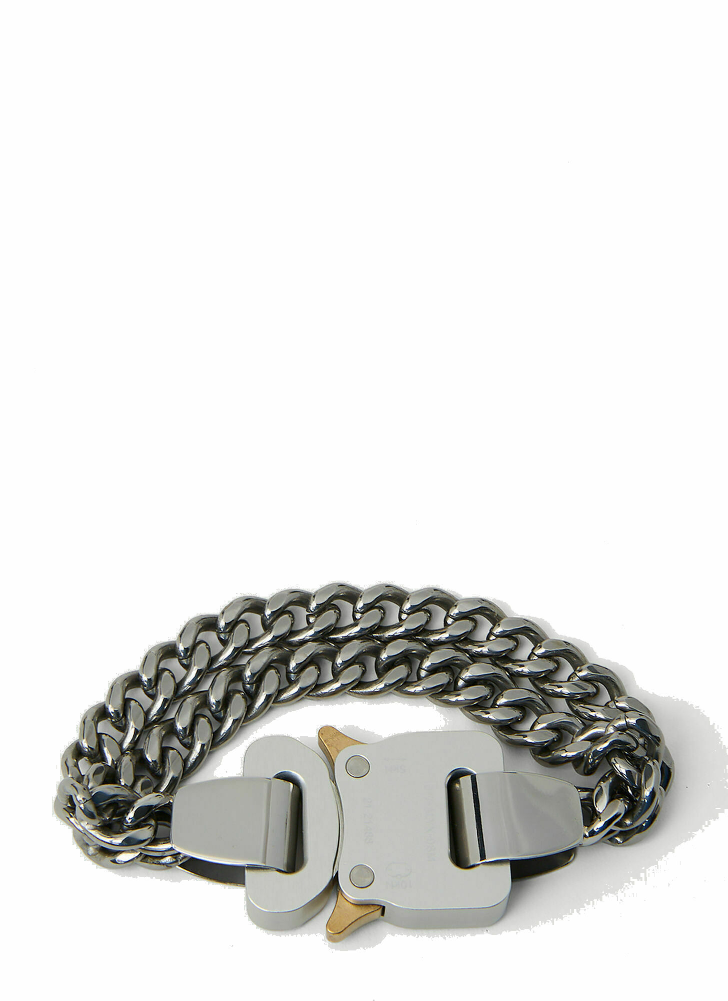 Photo: Rollercoaster Twin Chain Bracelet in Silver