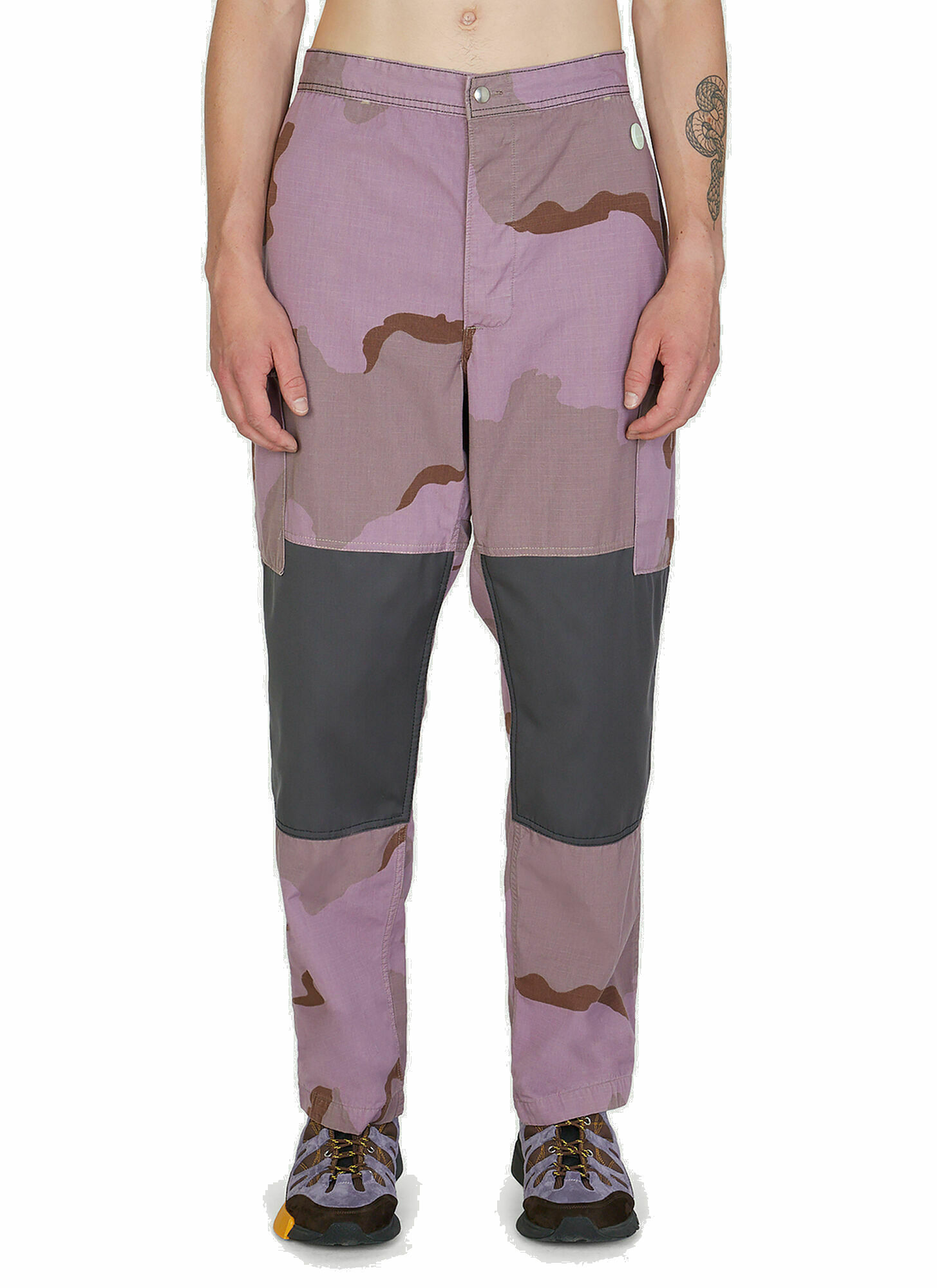 OAMC REWORK BDU Pants in Purple OAMC REWORK