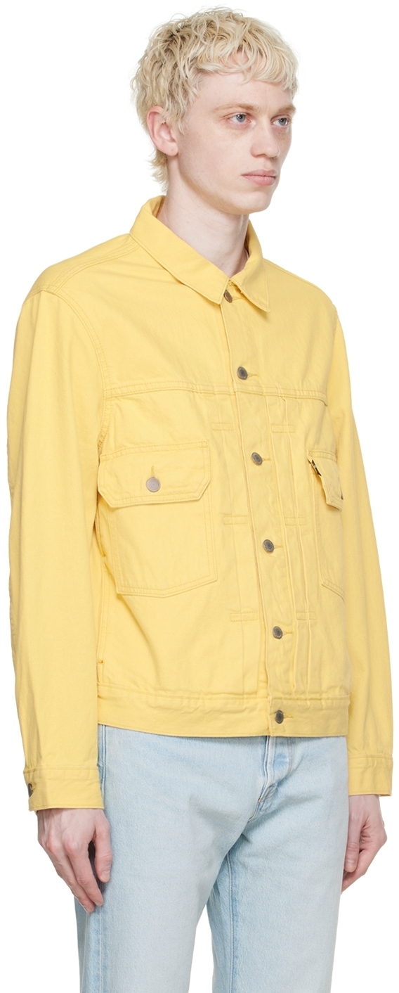 Levi's Yellow Naturally-Dyed Denim Jacket