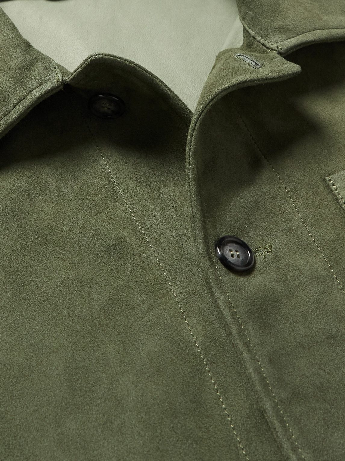 Valstar - Suede Jacket - Green Valstarino