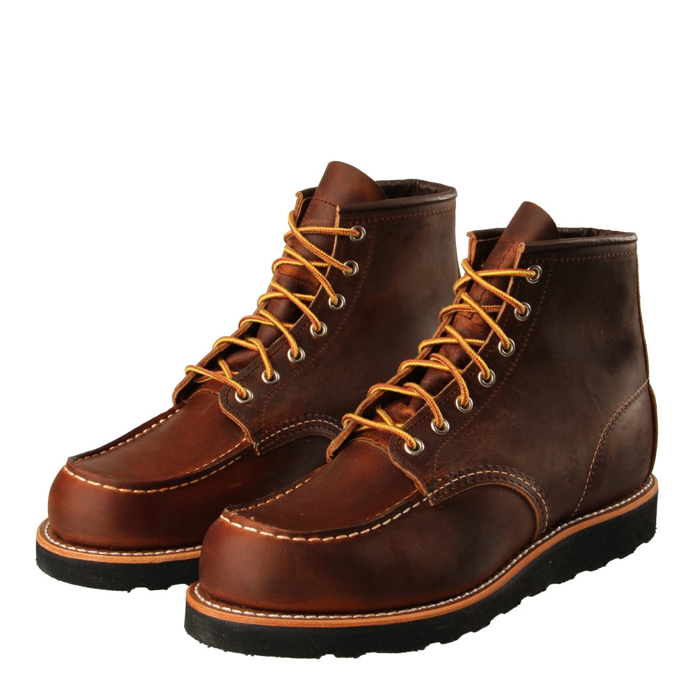 red wing 8886 moc toe copper