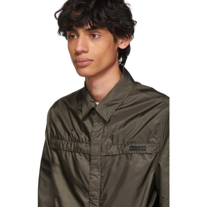 khaki prada jacket