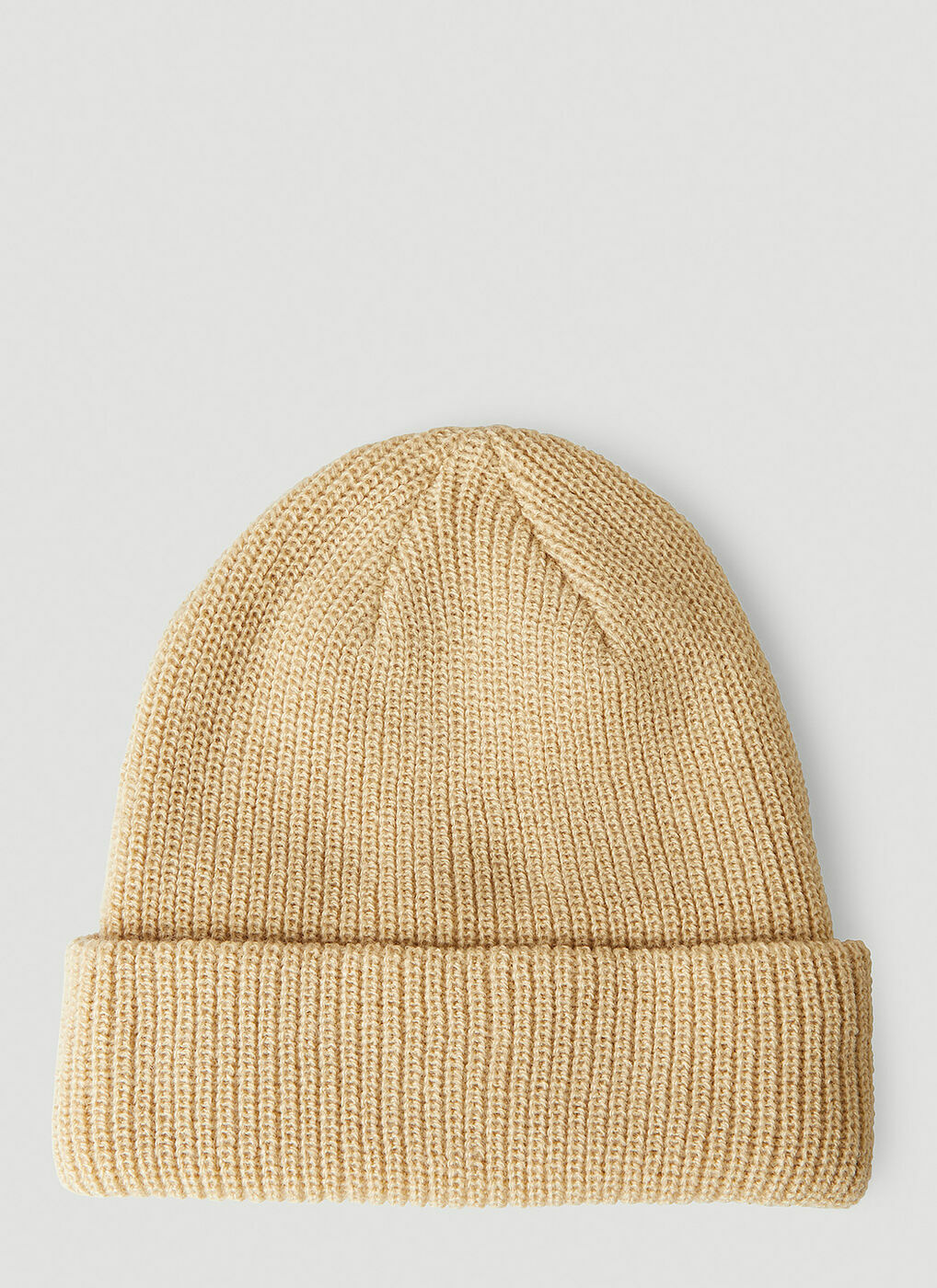 Stüssy - Basic Cuff Beanie Hat in Beige Stussy