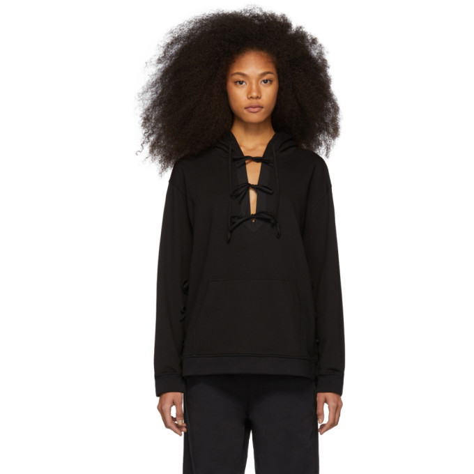 mcq hoodie black