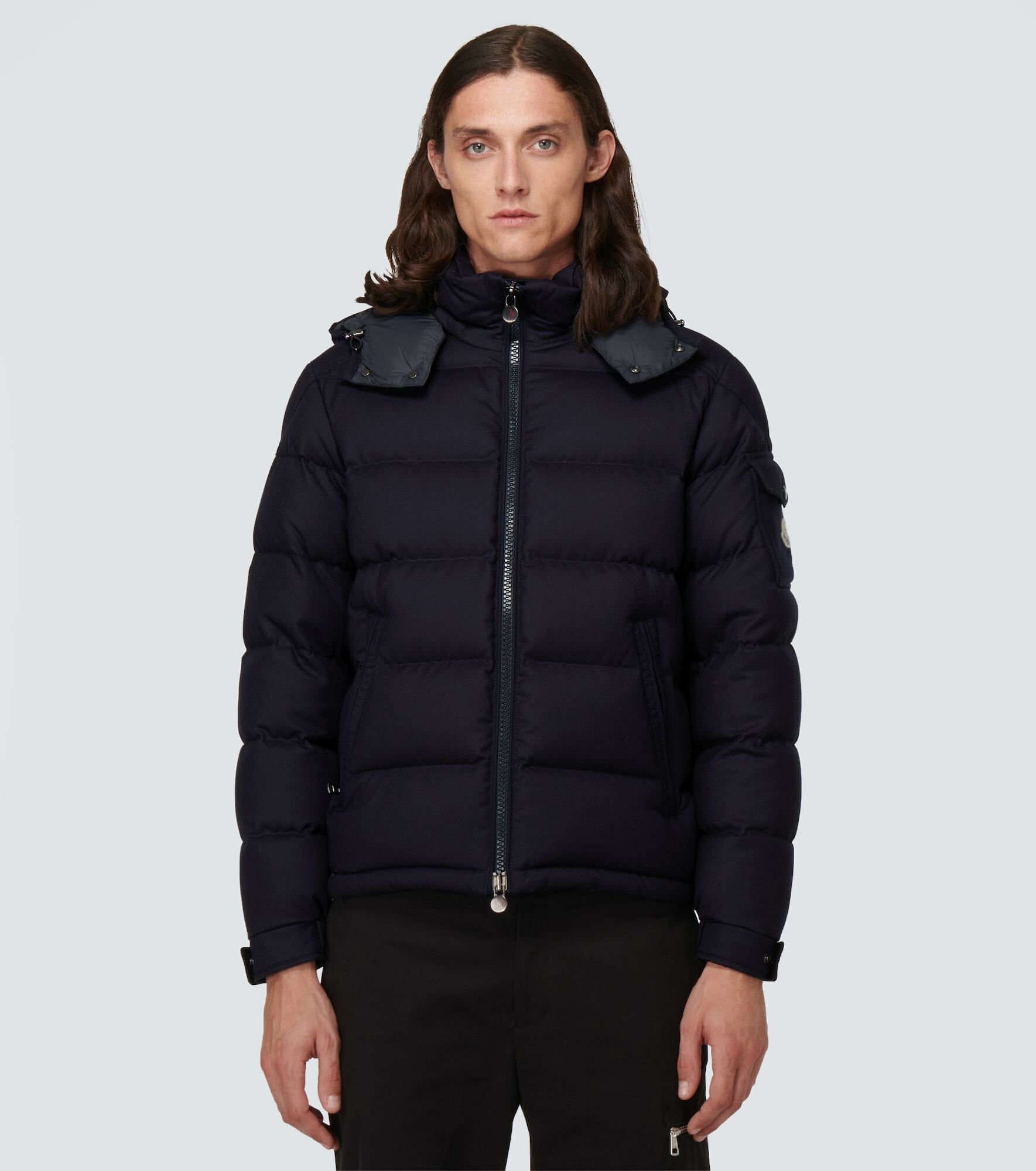 Moncler - Montgenevre wool flannel down jacket Moncler