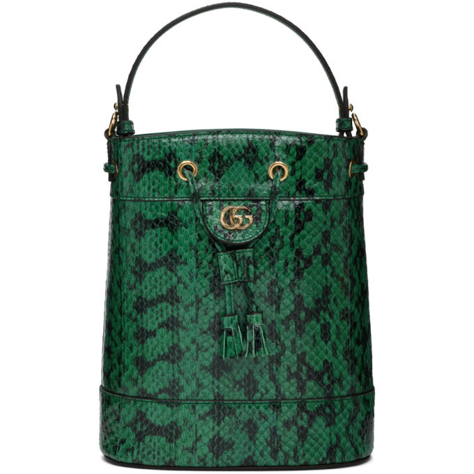 gucci snake bag green