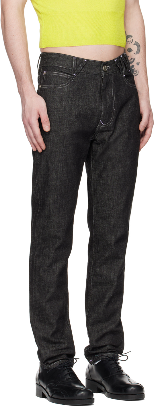 Vivienne Westwood Black Tapered Jeans Vivienne Westwood
