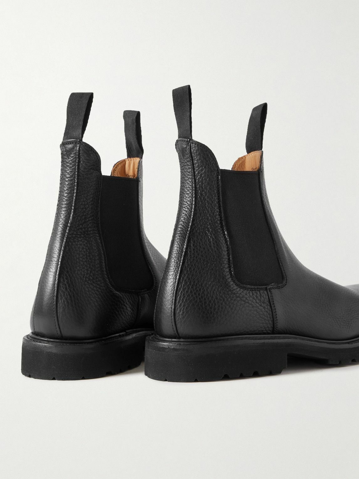 Tricker's Gigio FullGrain Leather Chelsea Boots Black Tricker's