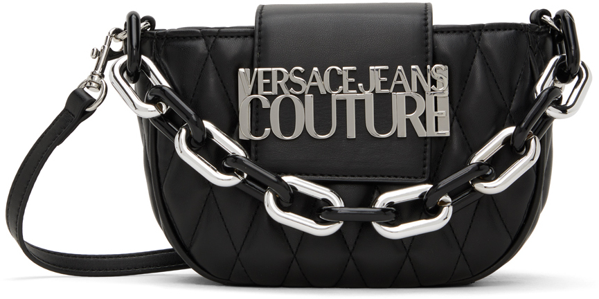 Versace Jeans Couture Black Loop Bag Versace