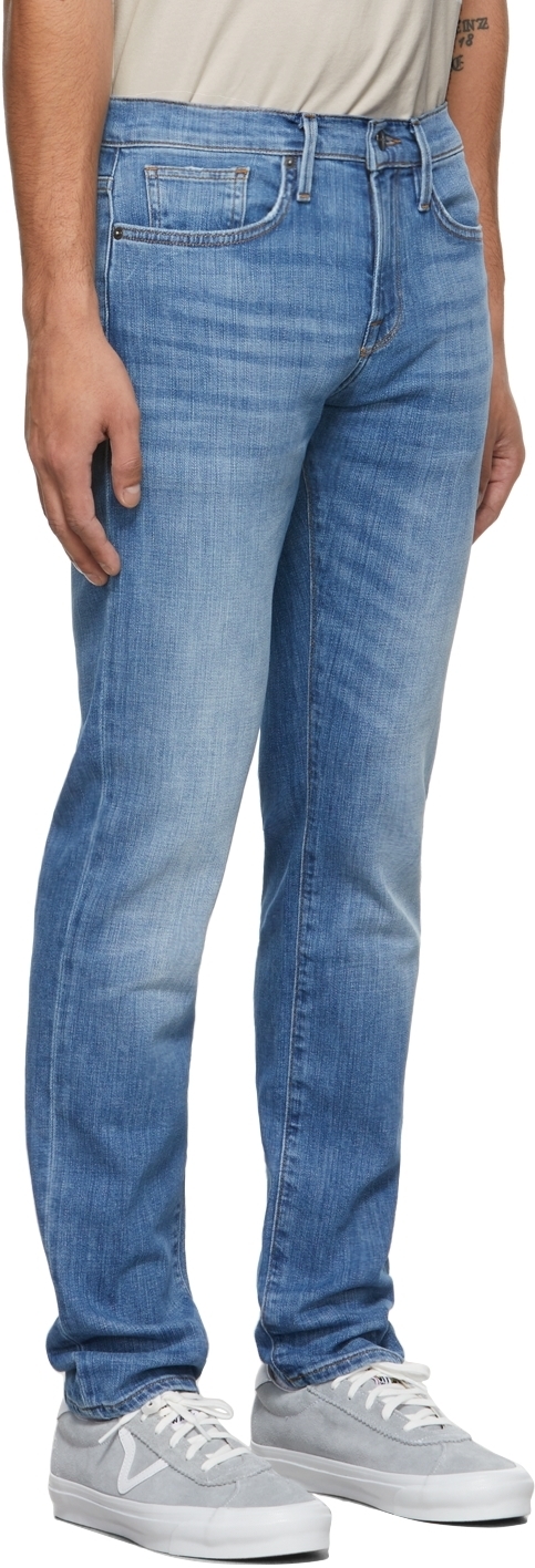 Frame Blue L'Homme Slim Jeans Frame Denim