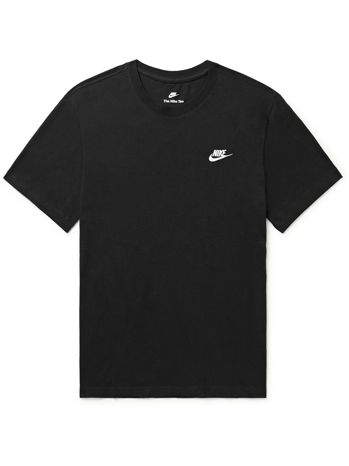 Nike - Logo-Print Cotton-Jersey T-Shirt - Black Nike