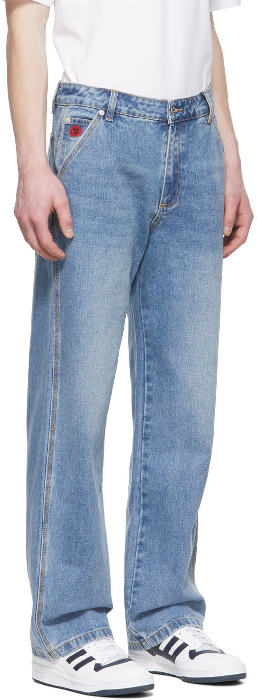 ICECREAM Blue StraightLeg Jeans ICECREAM