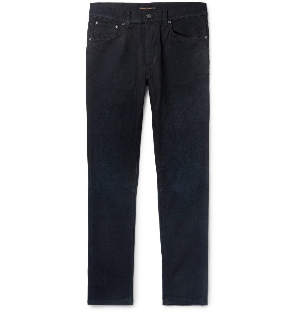 mens black nudie jeans