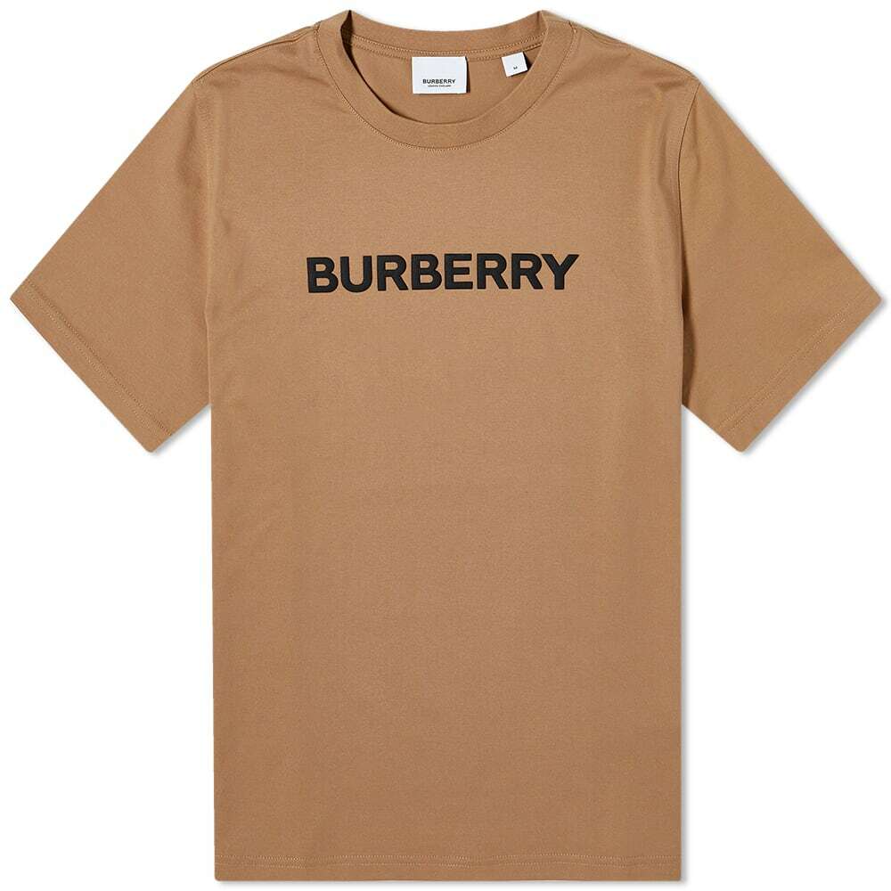 Burberry Women's Margot Logo T-Shirt in Camel Burberry