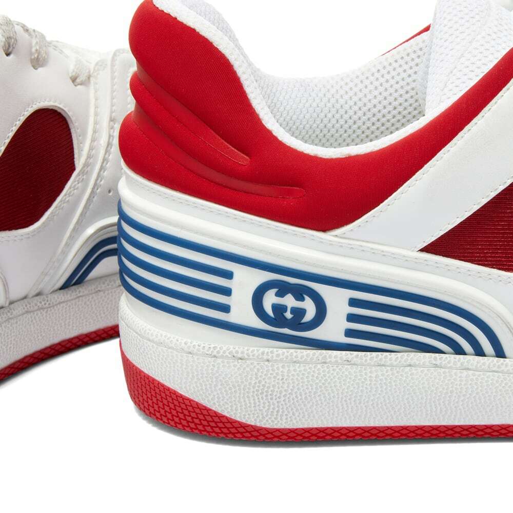 Gucci Men's Basketball Low Sneakers in White Gucci