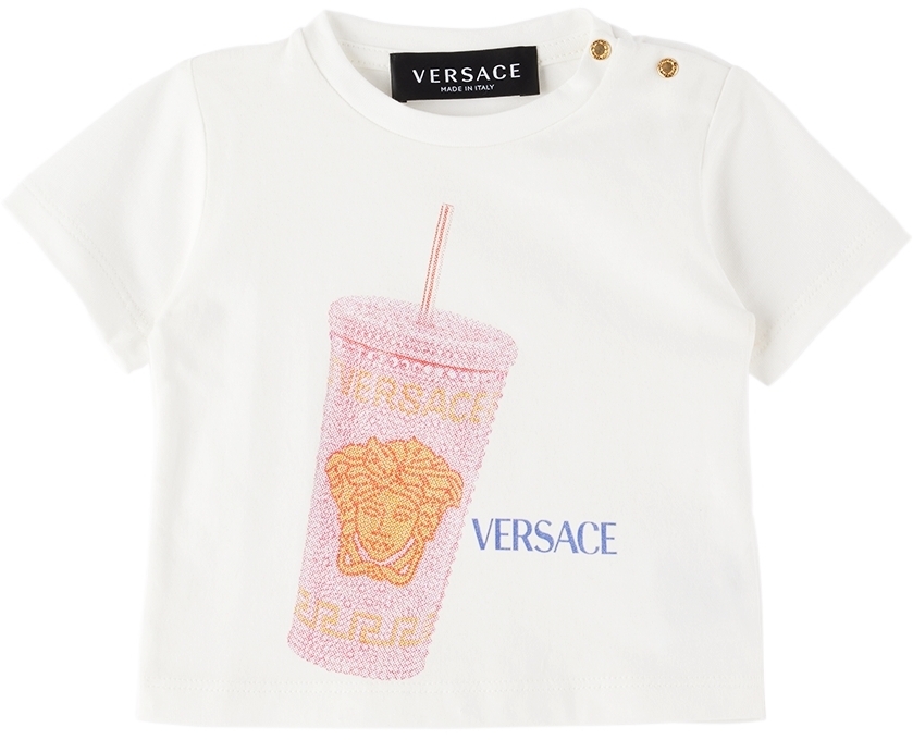 Versace Baby White Travel Mug TShirt Versace