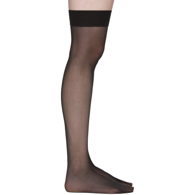 Wolford Black Individuel 10 Stockings Wolford