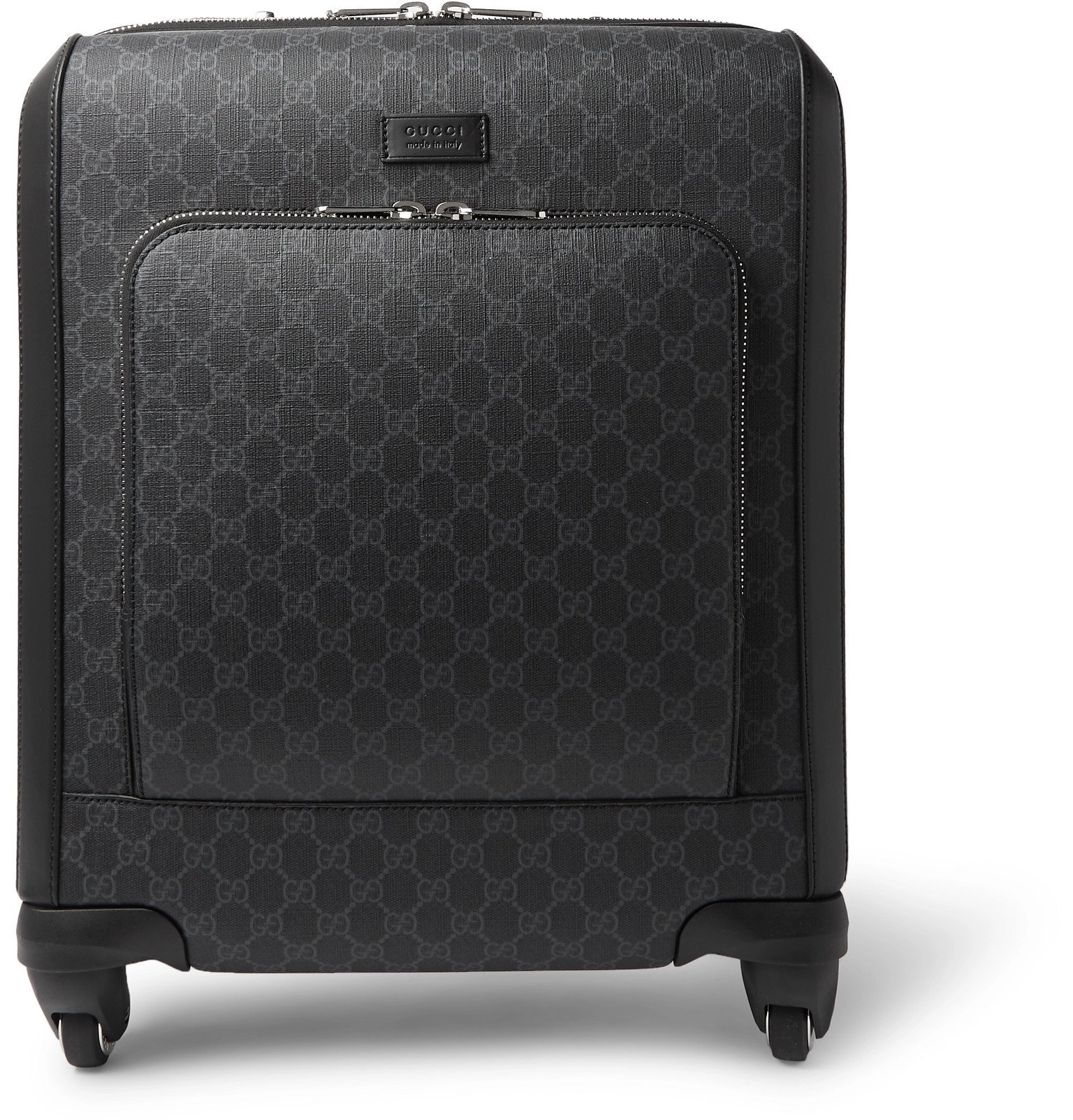 black gucci suitcase