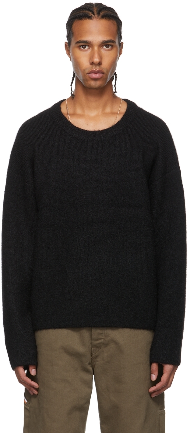 Heron Preston for Calvin Klein Black Season 2 Alpaca Pullover Sweater Heron  Preston