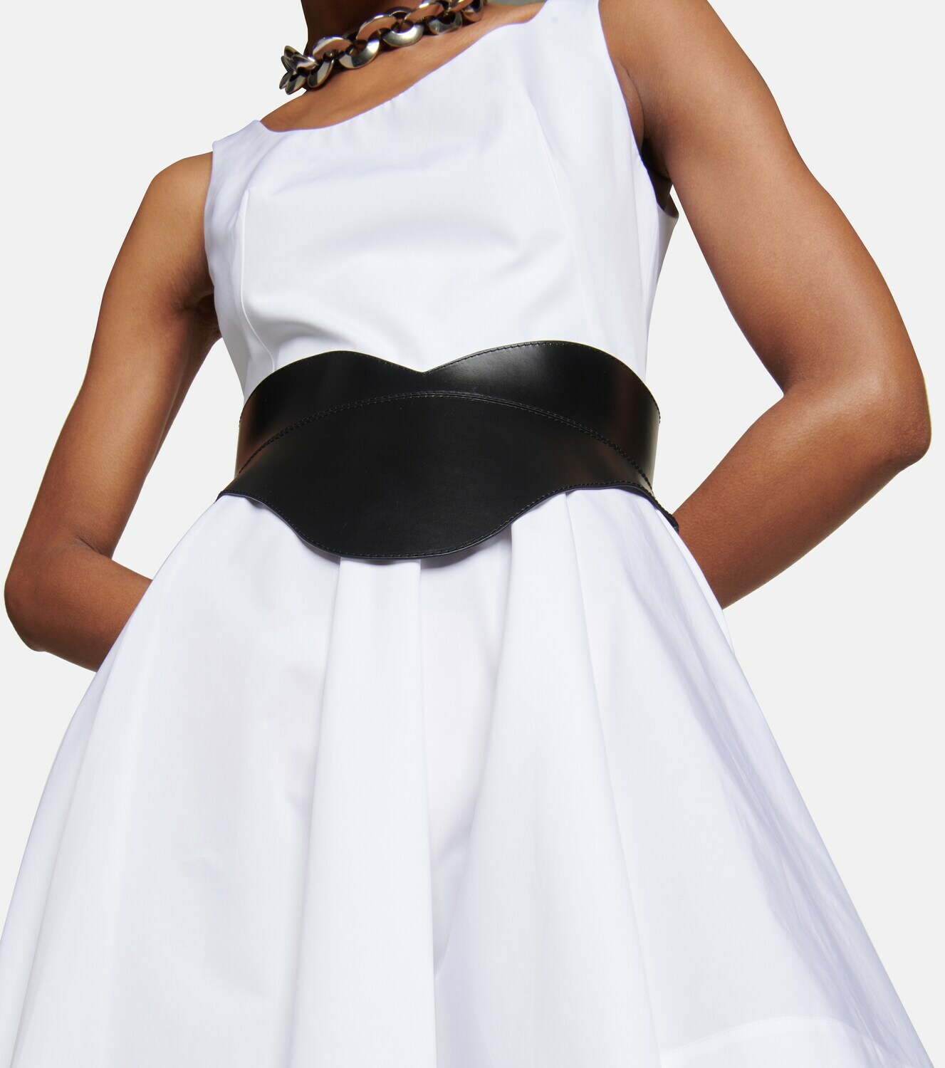 mcqueen corset belt