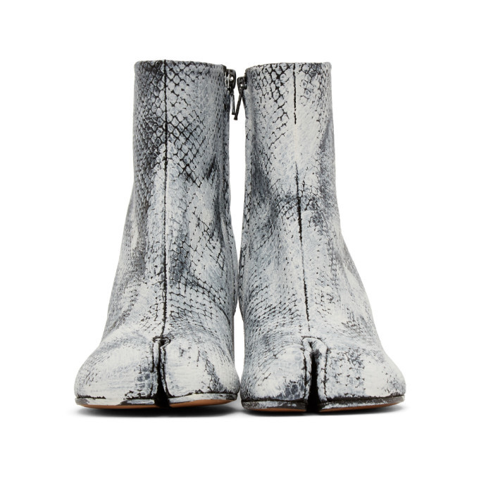 Maison Margiela Black and White Python 