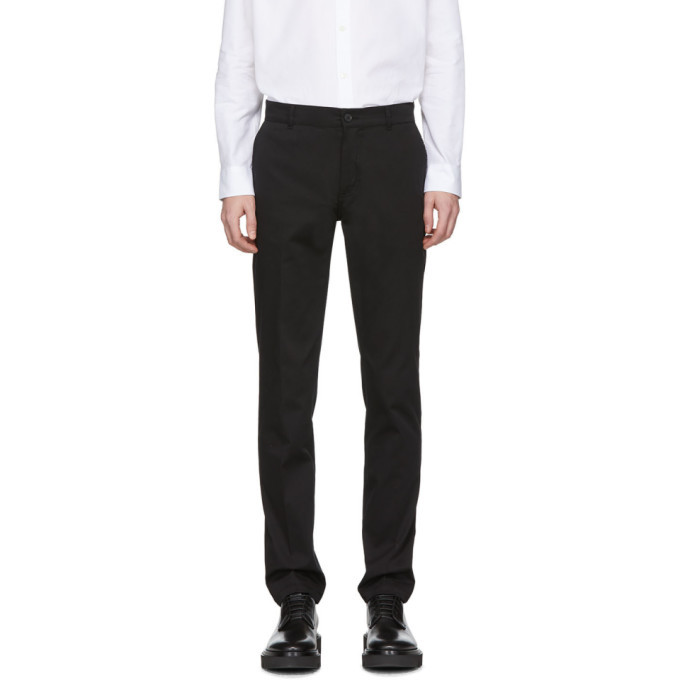 Givenchy Black Tape Chino Trousers Givenchy