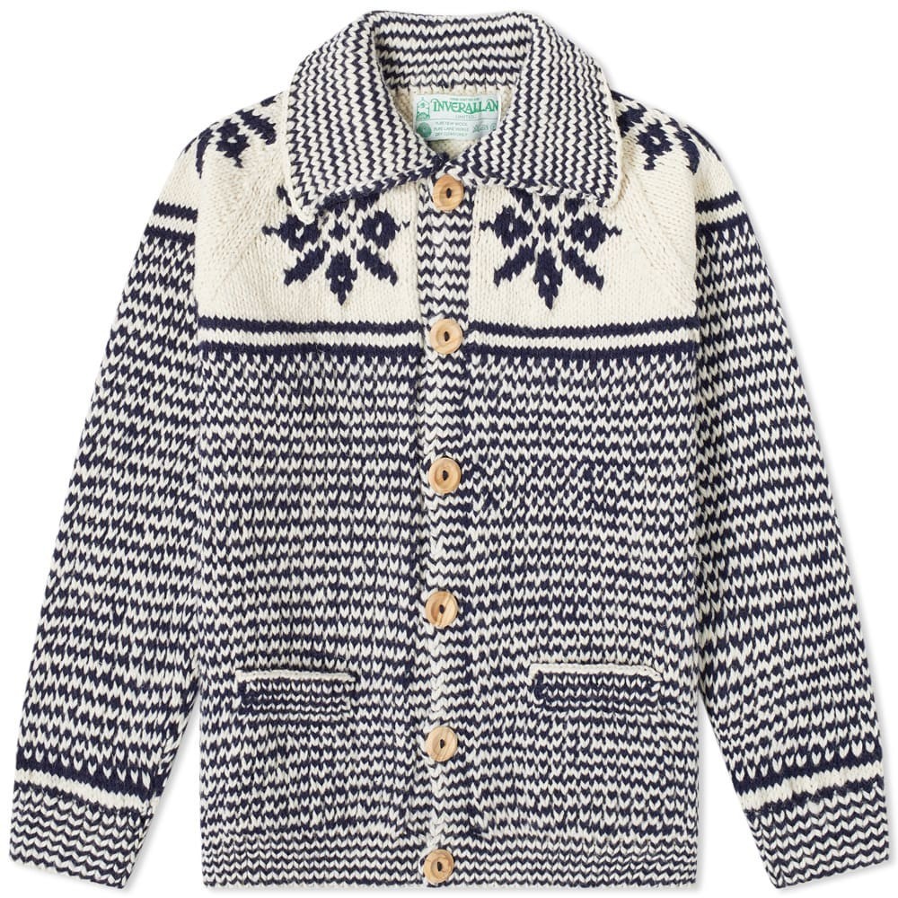 Inverallan 30E Swedish Snowflake Lumber Cardigan Inverallan