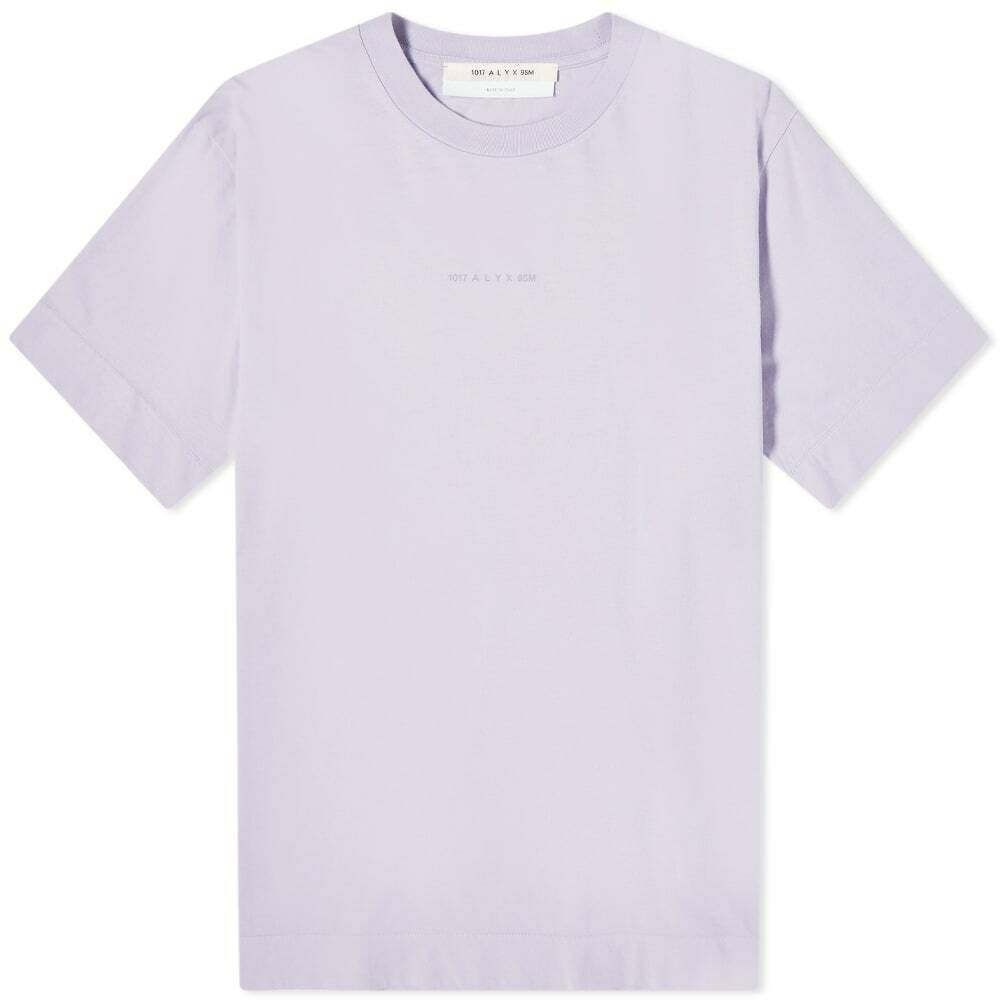 Photo: 1017 ALYX 9SM Women's Collection Logo T-Shirt in Light Lilac