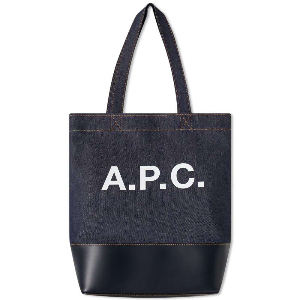 A.P.C. Axel Denim Tote Bag Head Porter