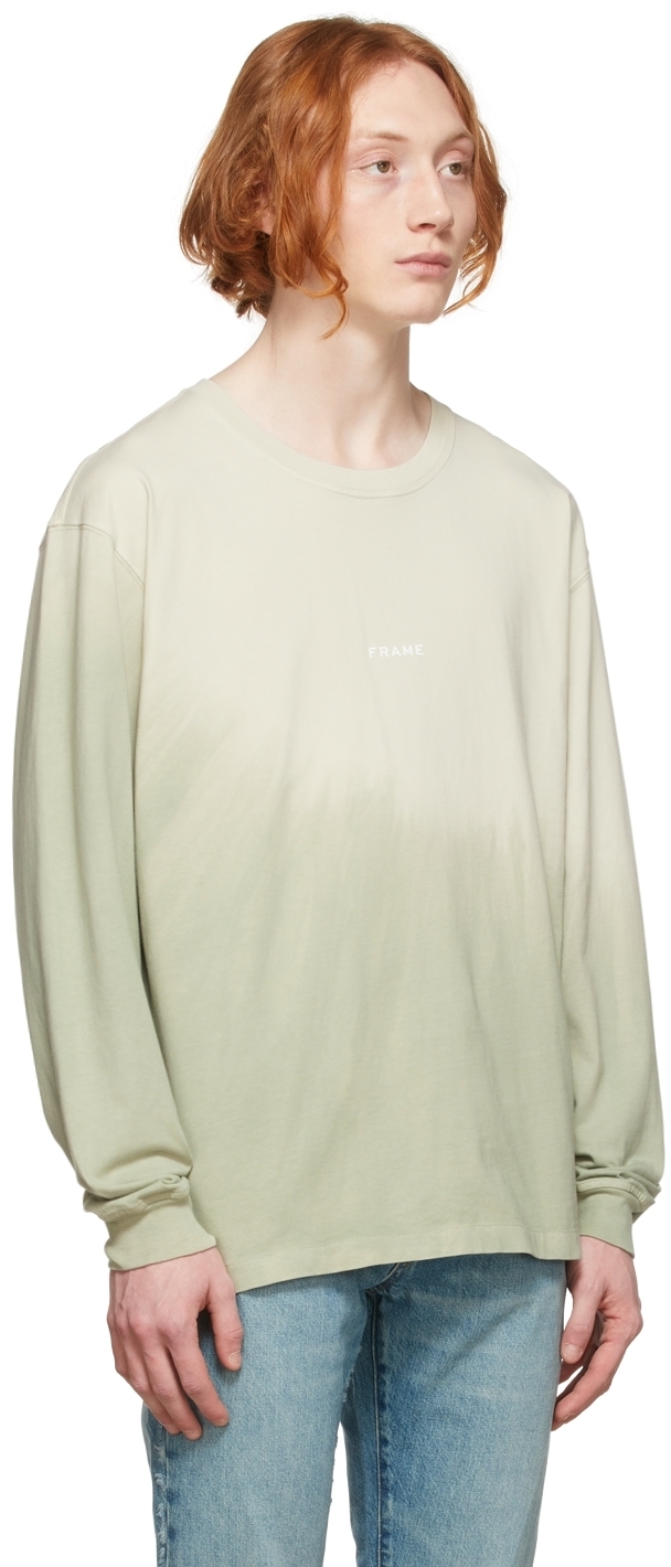 Beige Tie-Dye T-Shirt Frame Denim