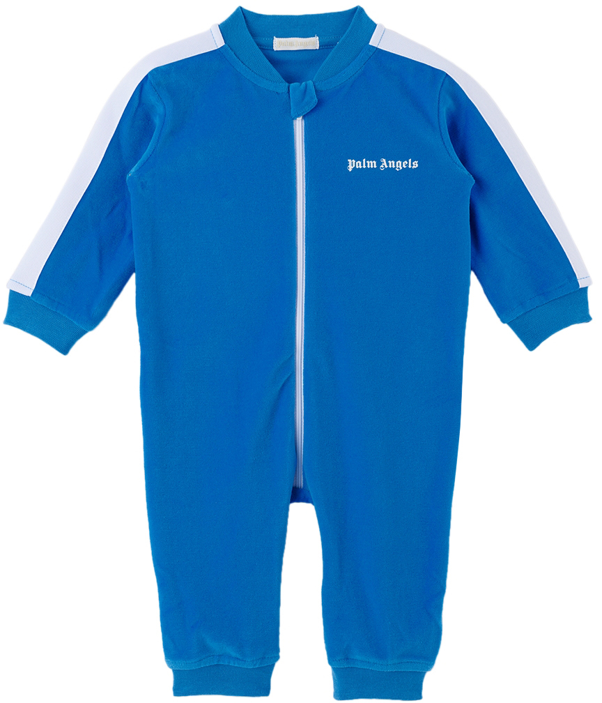 Baby Blue Grey Double-Cross Jumpsuit