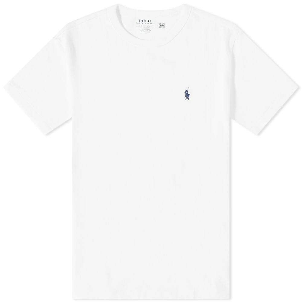 Polo Ralph Lauren Men's Heavyweight TShirt in White Polo Ralph Lauren