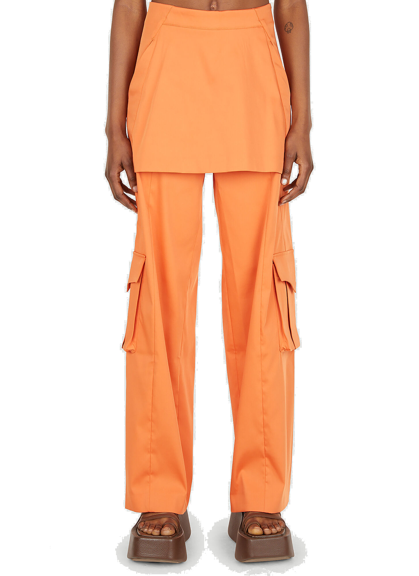 Photo: Tarthra Skirt Pants in Orange