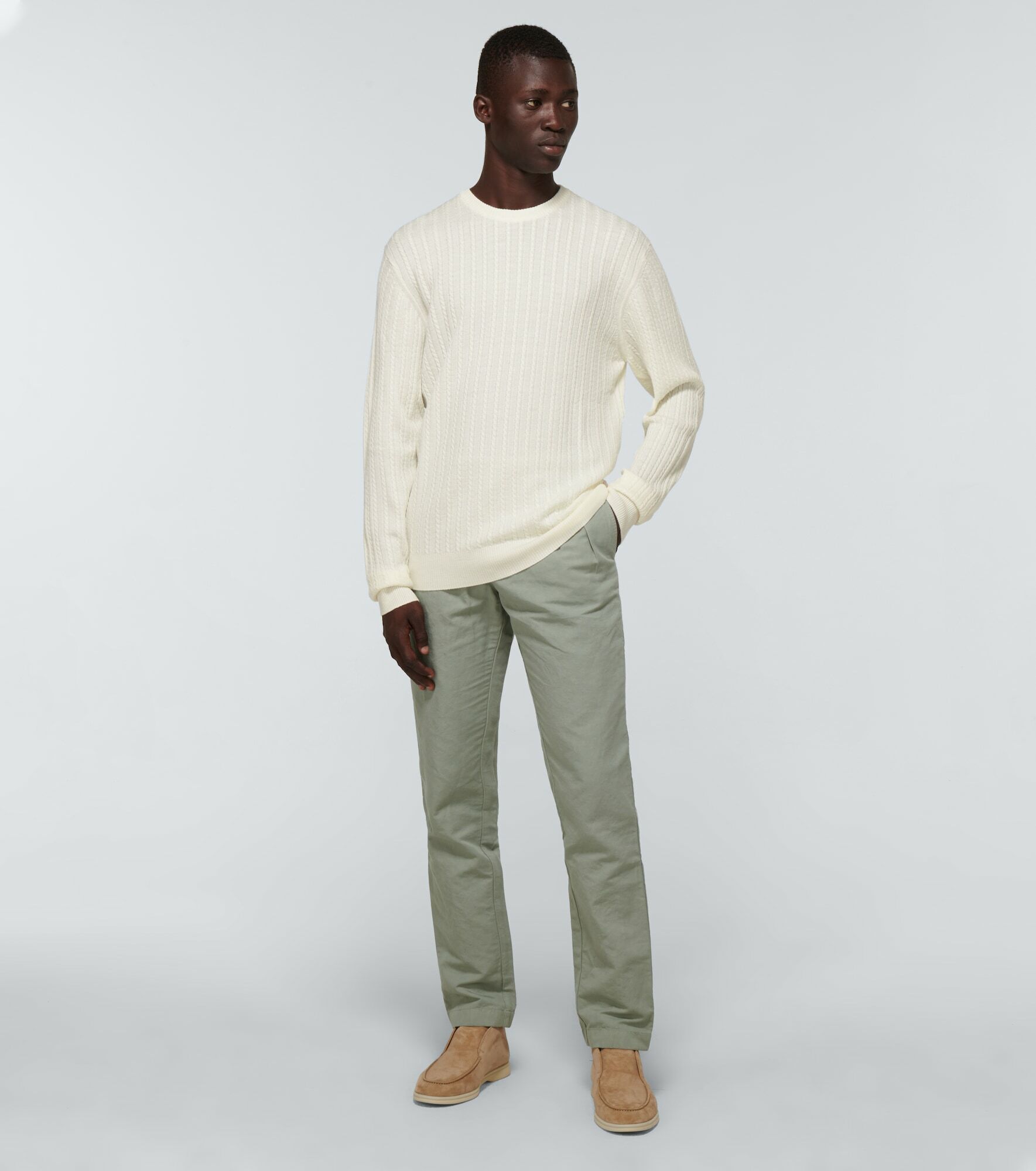 Orlebar Brown - Walden cable knit sweater Orlebar Brown