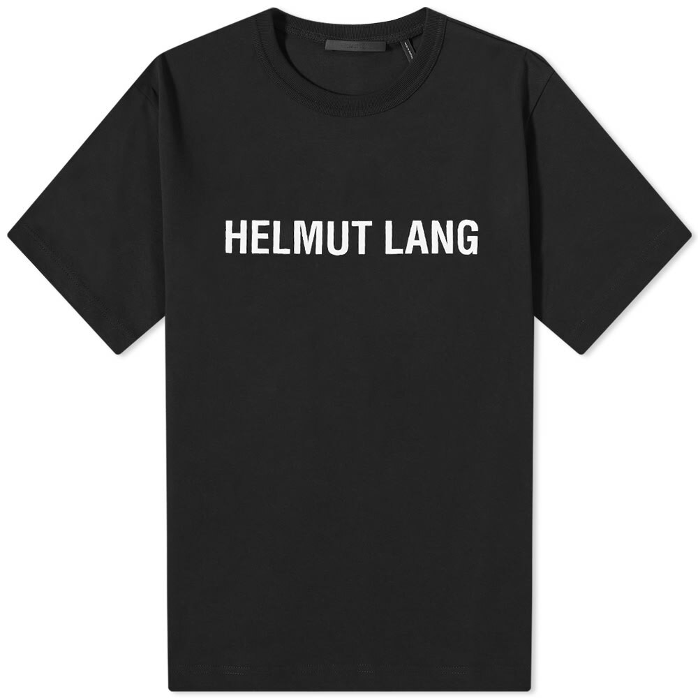 Helmut Lang Men's Core Logo TShirt in Black Helmut Lang