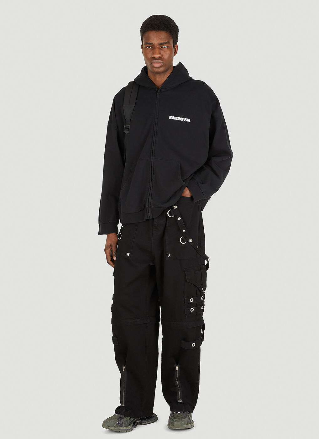 balenciaga raver pants