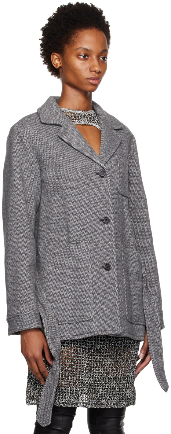 A.P.C. Gray Helene Jacket A.P.C.