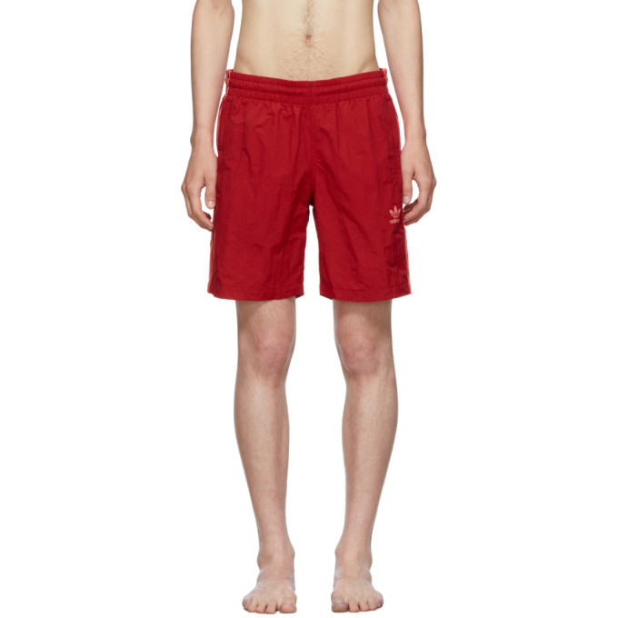 adidas originals 3 stripe swim shorts