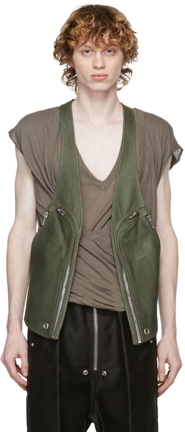 新品未使用 RICK OWENS BAUHAUS VEST 46 | jarussi.com.br