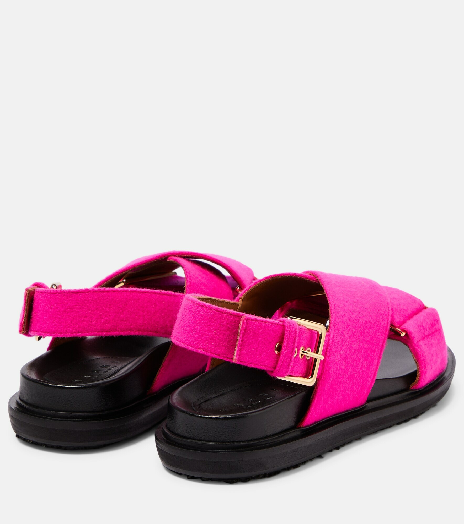 Marni - Fussbett felt sandals Marni