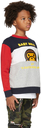 BAPE Kids Multicolor Milo Color Block Crewneck Sweatshirt