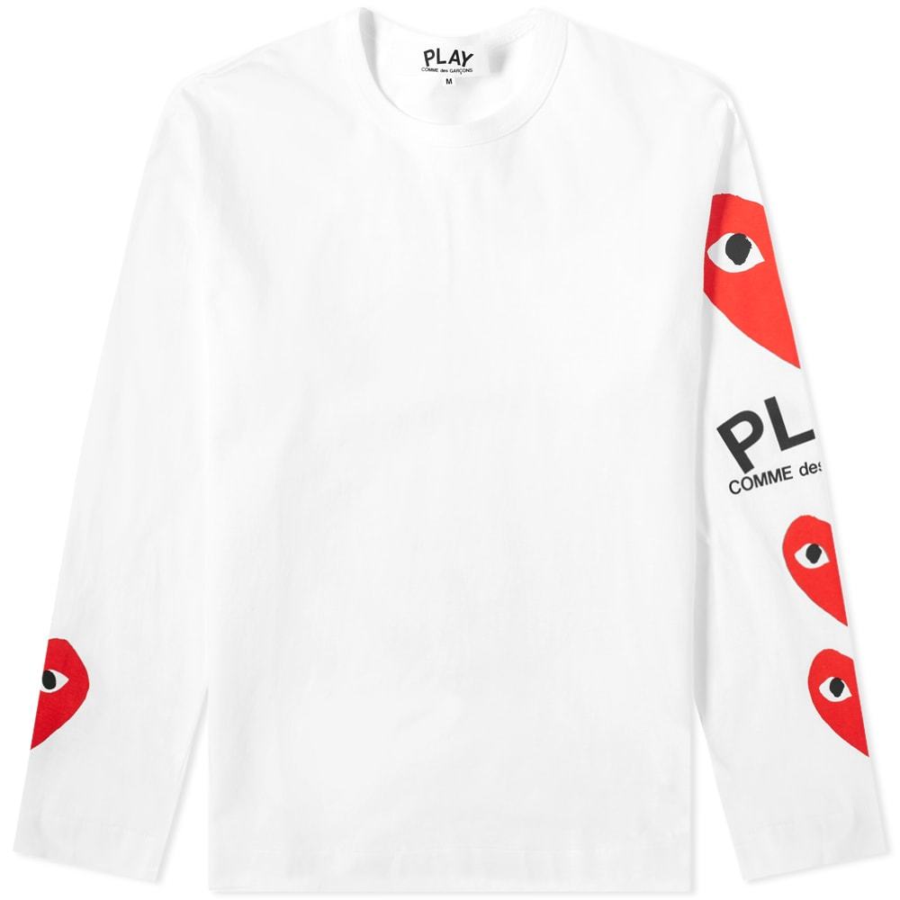 comme de garcon play long sleeve