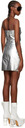 Rick Owens Silver Prong Mini Dress