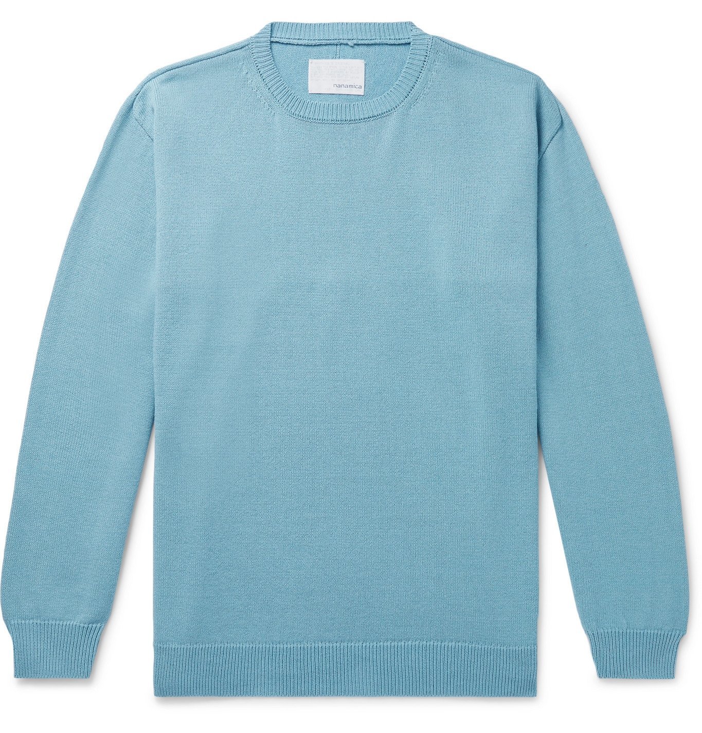 NANAMICA - Knitted Sweater - Blue Nanamica