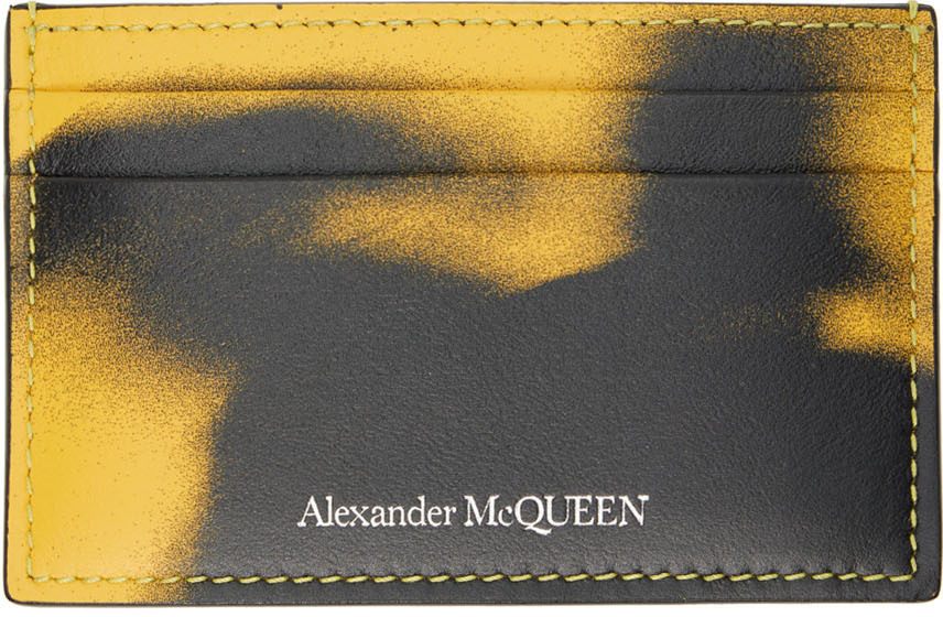 alexander mcqueen black and yellow