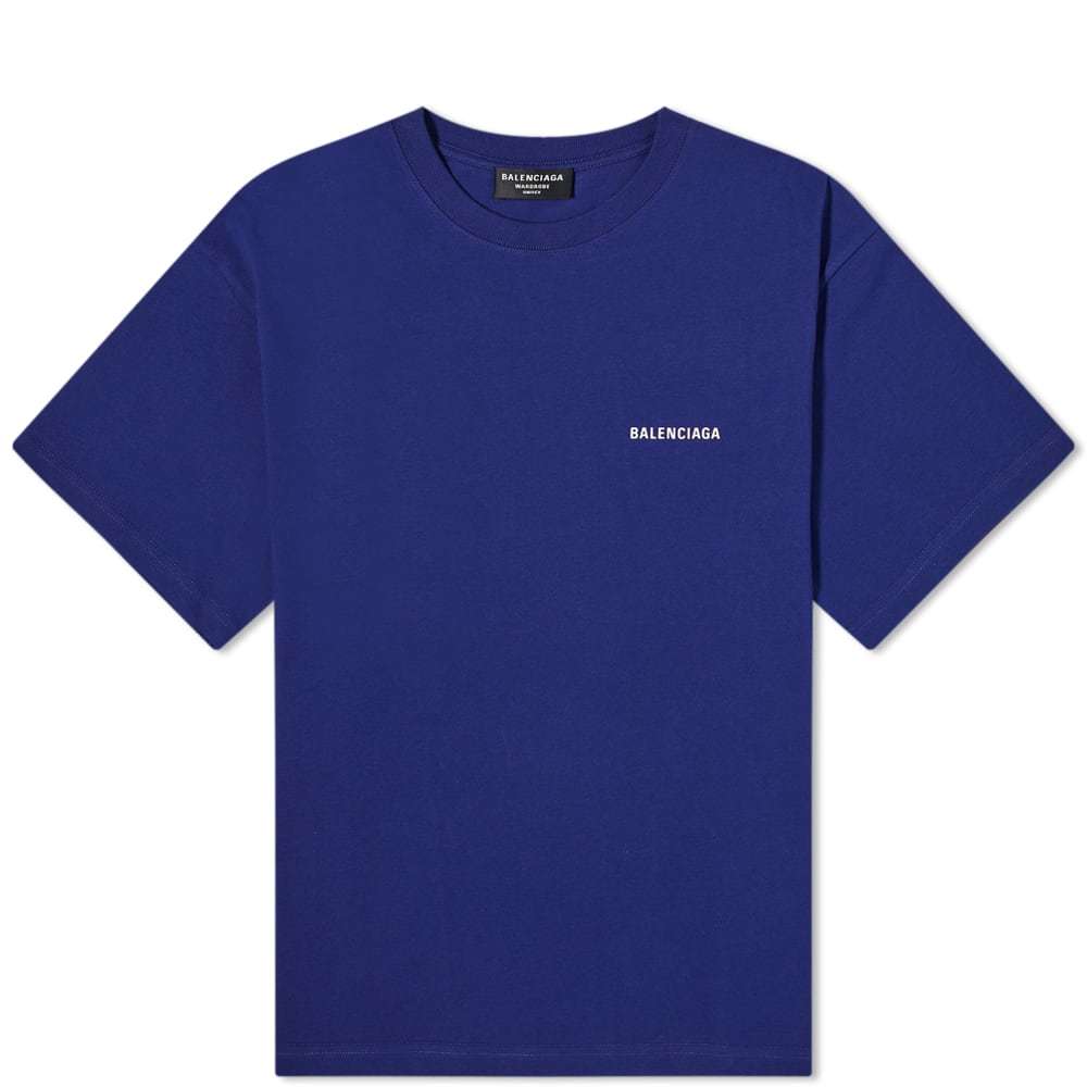 Balenciaga Block Logo Tee Balenciaga