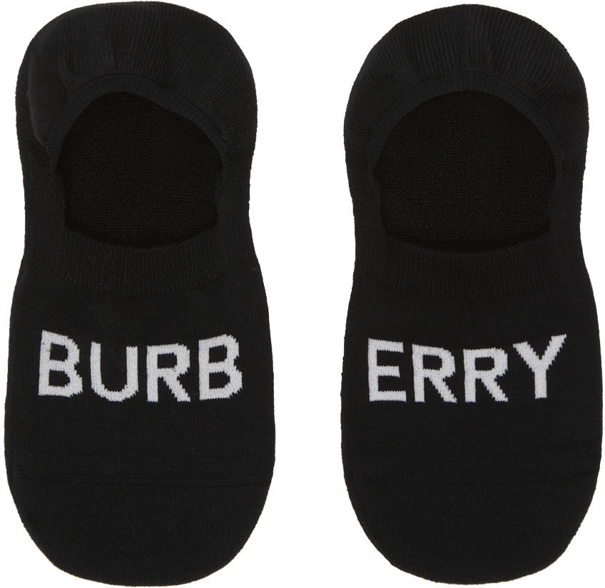 Photo: Burberry Black Rib Invisible Socks