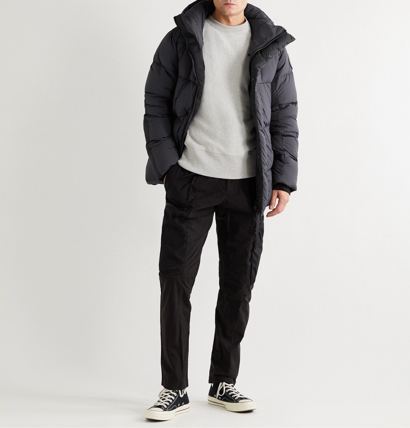 Canada Goose - Black Label Osborne Quilted Shell Down Hooded Parka ...