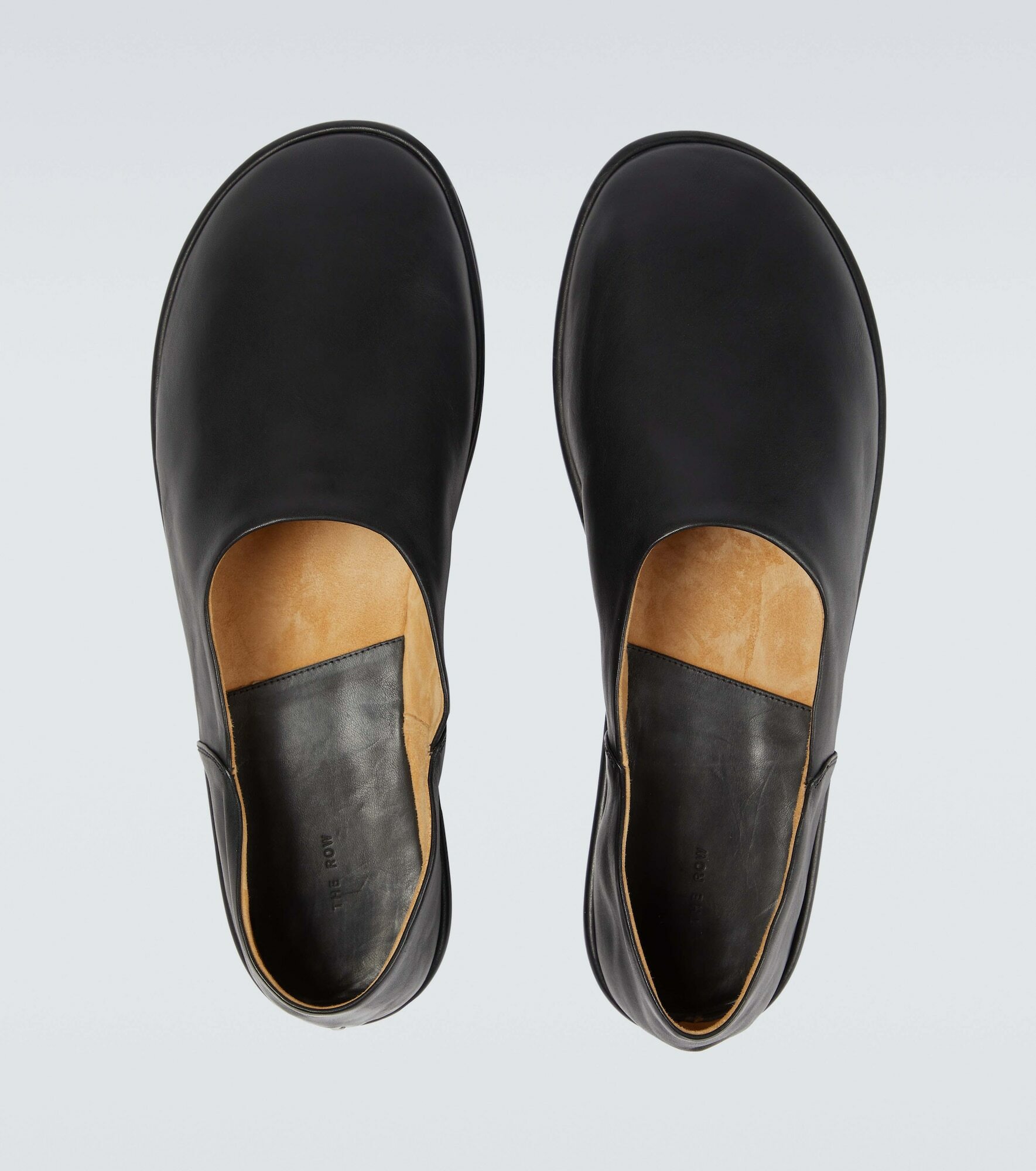 The Row - Canal slip-on leather shoes The Row